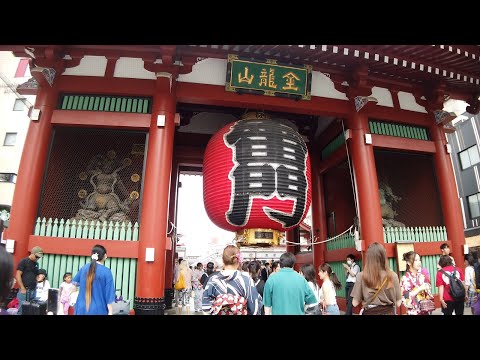 Asakusa to Sky Tree, Tokyo - Sensoji Temple/Kaminarimon/Nakamise Street/Rickshaw/Yukata/Sky tree