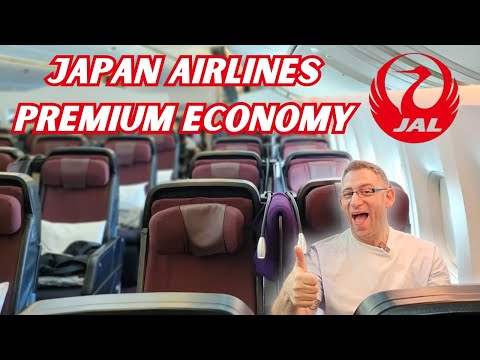 Japan Airlines Premium Economy - Japan Travel Vlog