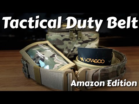 BUDGET 3 Piece Tactical Belt & Extras From Votagoo