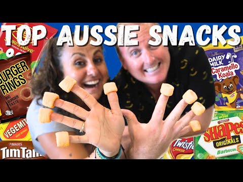 American’s FIRST TIME Trying the BEST Australian Snacks 🇦🇺 (we ate vegemite)