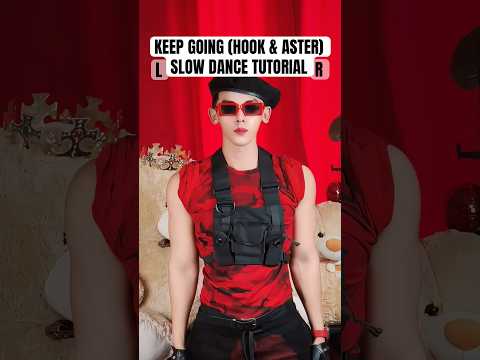 KEEP GOING (HOOK & ASTER) DANCE TUTORIAL (SLOW & MIRRORED) | NEW TREND DC BY FAMOUS KOREAN DANCER