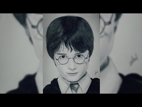 Drawing Harry Potter | Daniel Redcliffe | #sketchart #harrypotter