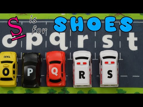 Learn Alphabet for Toddlers and Kids with Educational Toy Cars - Uppercase and Lowercase