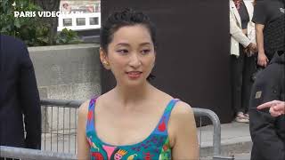 Anne Watanabe 渡辺 杏 @ Paris Fashion Week 28 september 2023 show Chloé