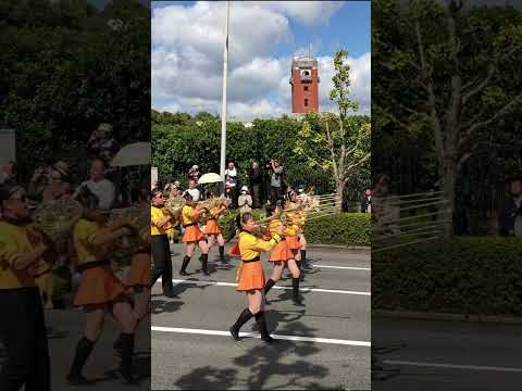 The baton action at the start of the parade is cool.