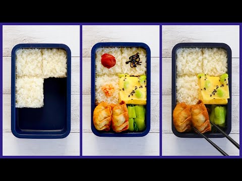 How to pack Japanese Bento🍱 Lunch Box #5