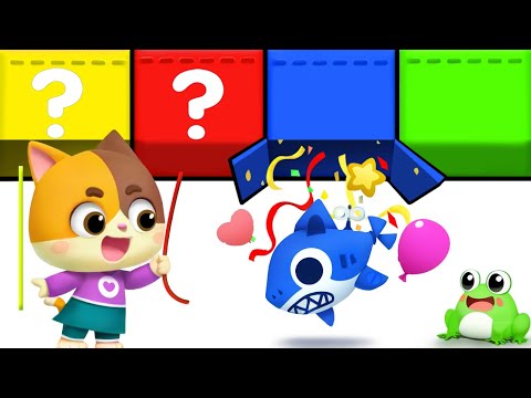 Colorful Surprise Boxes | ABC Song | Colors Song | Kids Songs | Mimi and Daddy