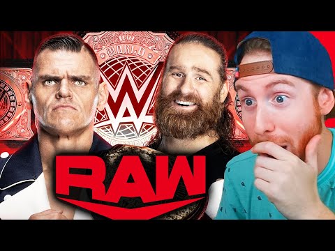 WORLD TITLE ON THE LINE!!! - WWE RAW Live Stream October 7th 2024