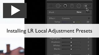 Installing Lightroom Local Adjustment Presets