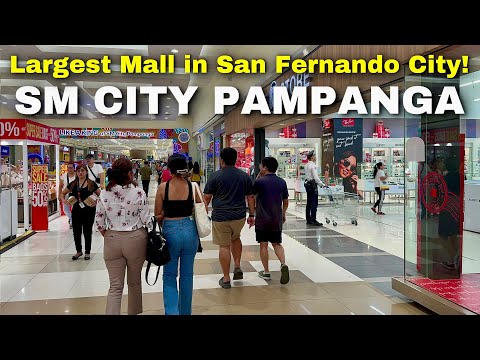 SM CITY PAMPANGA & SKYRANCH Christmas Tour | The Largest Mall in San Fernando Pampanga, Philippines