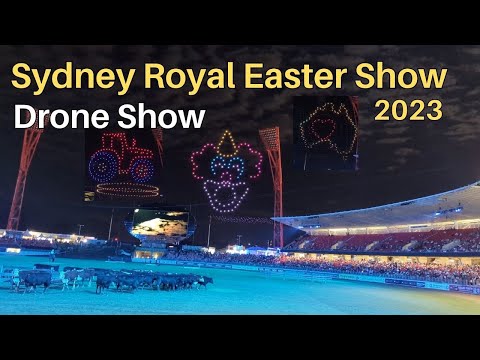 Easter show 2023 Drone show