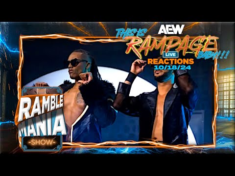 This Is RAMPAGE Baby!!! (10/18/24) AEW Rampage Live Reactions