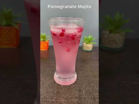 Pomegranate Mojito Recipe | Mojito Recipe #mojito #mojitotime #summerspecial #shorts