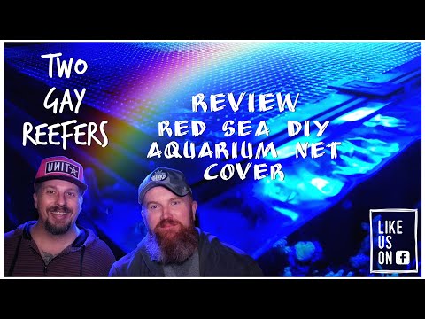 Red Sea DIY Aquarium Net Cover - Two Gay Reefers Review