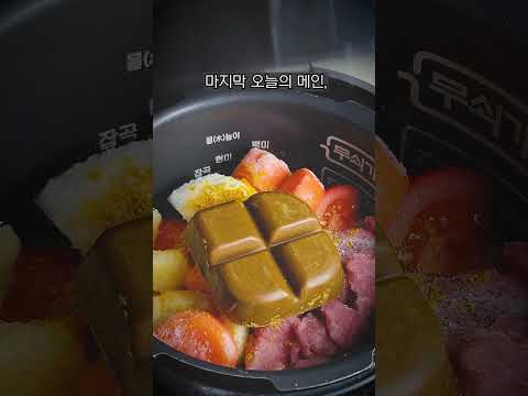 밥솥으로 카레가 되네!? #shorts