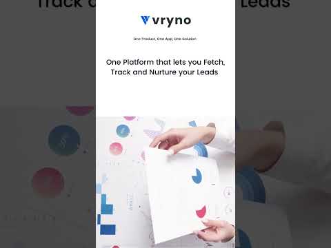 Leads Management with Vryno CRM #vryno #crm #business #leads #salescrm #customerexperience