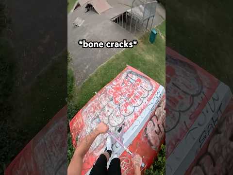 that ankle sound tho💀    #scooter #skatepark #comedy #fail #funny #skit