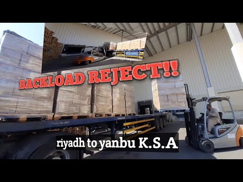 |BACKLOAD| (riyadh to yanbu) K.S.A #pinoy rfc