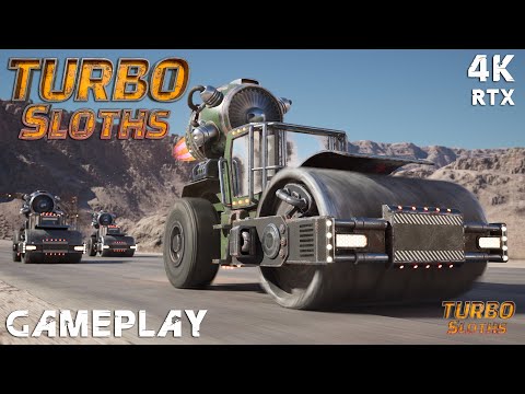 Turbo Sloths Gameplay 4K Ray Tracing PC No Commentary