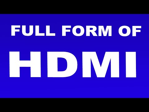 Full Form of HDMI | What is HDMI Full Form | HDMI Abbreviation