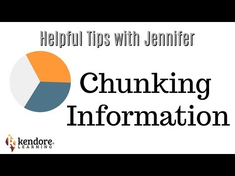 Chunking Information⎪Kendore Learning/Syllables Learning Center