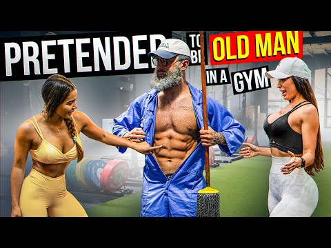 Elite Powerlifter Pretended to be an OLD MAN CLEANER #6 | Anatoly GYM PRANK