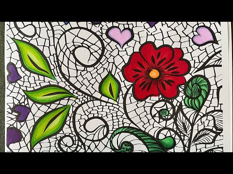 Stained Glass coloring page