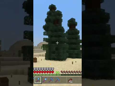 52 wholesome seconds of chopping wood in Minecraft