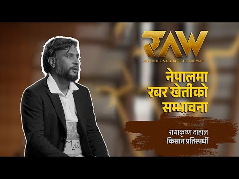 रबर खेतीमा युवा किसान | Contestant Radha Krishna Dahal | RAW: Agriculture Reality Game Show