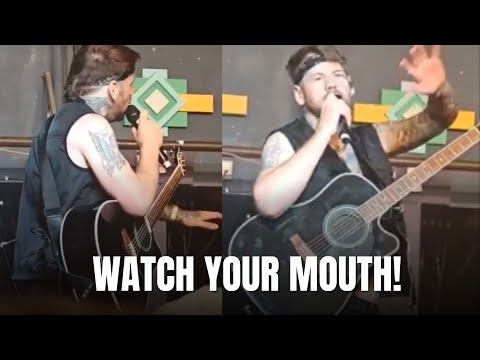 Beartooth's Caleb Shomo DESTROYS Man Disrespecting His Wife