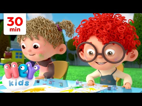 ¡Qué desastre! ¡Es hora de limpiar! | Canciones para Niños | HeyKids - Canciones infantiles