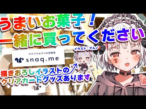 【 PR 】おやつのサブスク snaq.me(スナックミー) ！一緒に夜の間食しよ【 #錆多はがね / VTuber 】