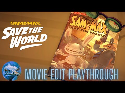 Sam And Max Save The World Remastered All Episodes 🍿 Movie Edit Playthrough