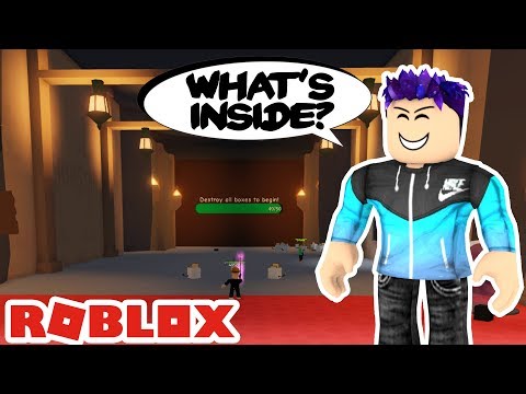 What's inside the dungeon tunnel? Roblox Unboxing Simulator