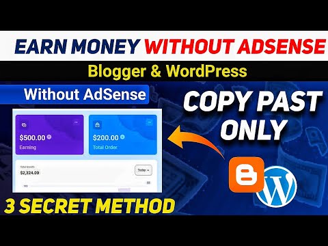 How to Earn Money from Blogging without AdSense 🔥Make Money Blogging Google AdSense