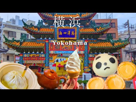 [Yokohama solo trip #2] A day of gourmet food tours in Chinatown | Exquisite swes