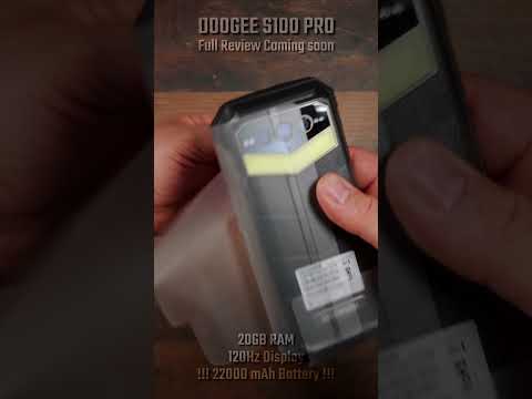 ASMR Unboxing | DooGee S100 Pro Rugged Smartphone