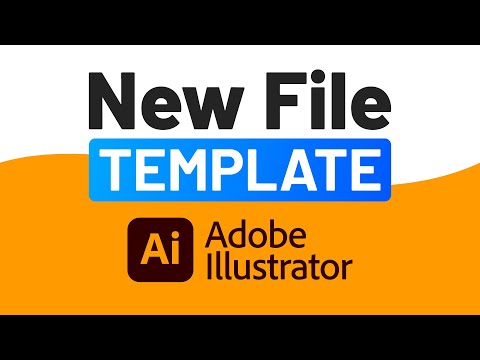 Saving Time in Adobe Illustrator Using Templates