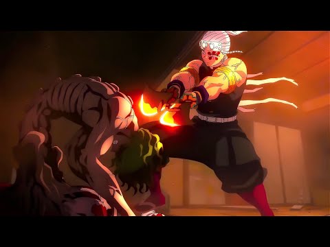 THIS IS 4K ANIME (Tengen vs Gyutaro)