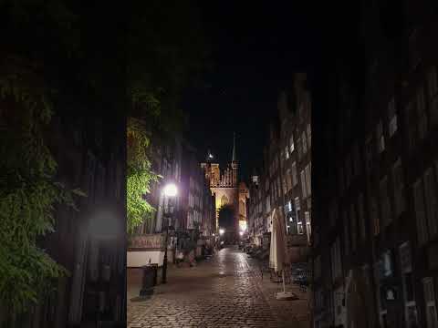 Gdańsk nocą, Gdansk at night, Danzig bei Nacht #night #views #calm #love #music #hope