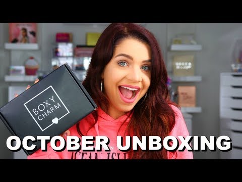 BOXYCHARM OCTOBER 2018 UNBOXING