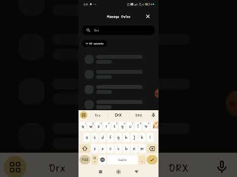 How To Add Drx Token On X Portal Wallet #suncrypto #crypto #doctorx #icenetworkupdate #airdropupdate