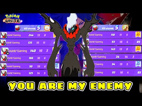 The Darkrai Ultimate Showdown 💥|| Pokemon unite