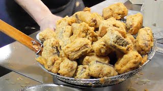 Fried Gold Cake (Fried Nian Gao) / Kuih Bakul Goreng / 炸年糕 | Malaysian Street Food