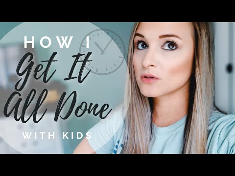 GETTING IT ALL DONE  // Productivity, Homeschooling, Scheduling Tips & Encouragement for Moms