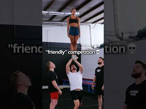 Epitome of sportsmanlike conduct #cheer #stunt #shorts