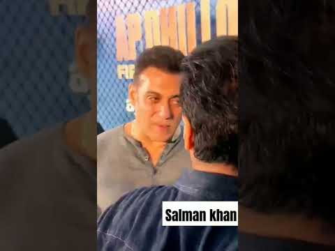 Salman khan entry with IPS