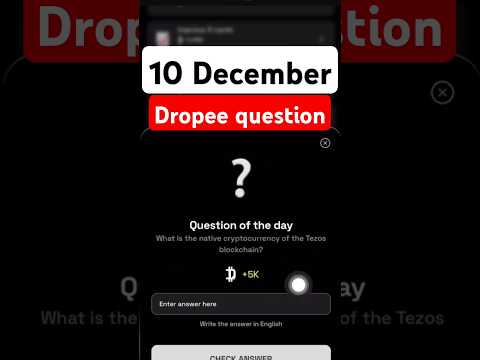 Dropped Question of the Day Code 10 December