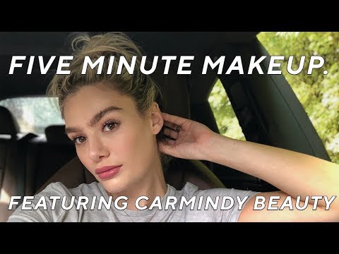 Five Minute Makeup Featuring Carmindy Beauty | The Sloane Series