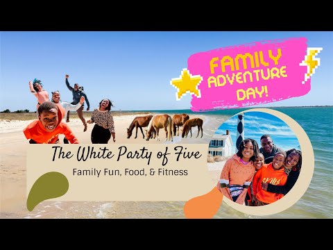 Family Adventure Day| Ferry in NC to see wild horses| UTV ride on the beach